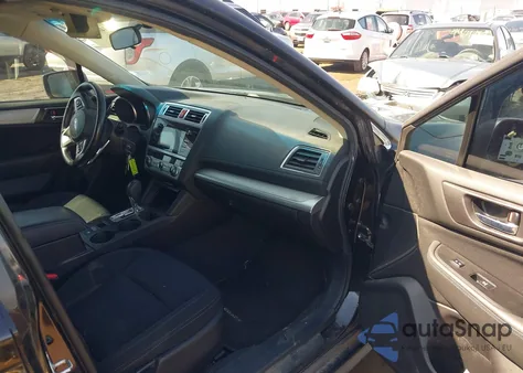 2016 Subaru Legacy 2.5I Premium z USA, uszkodzony, nr VIN 4S3BNBC6XG3016799